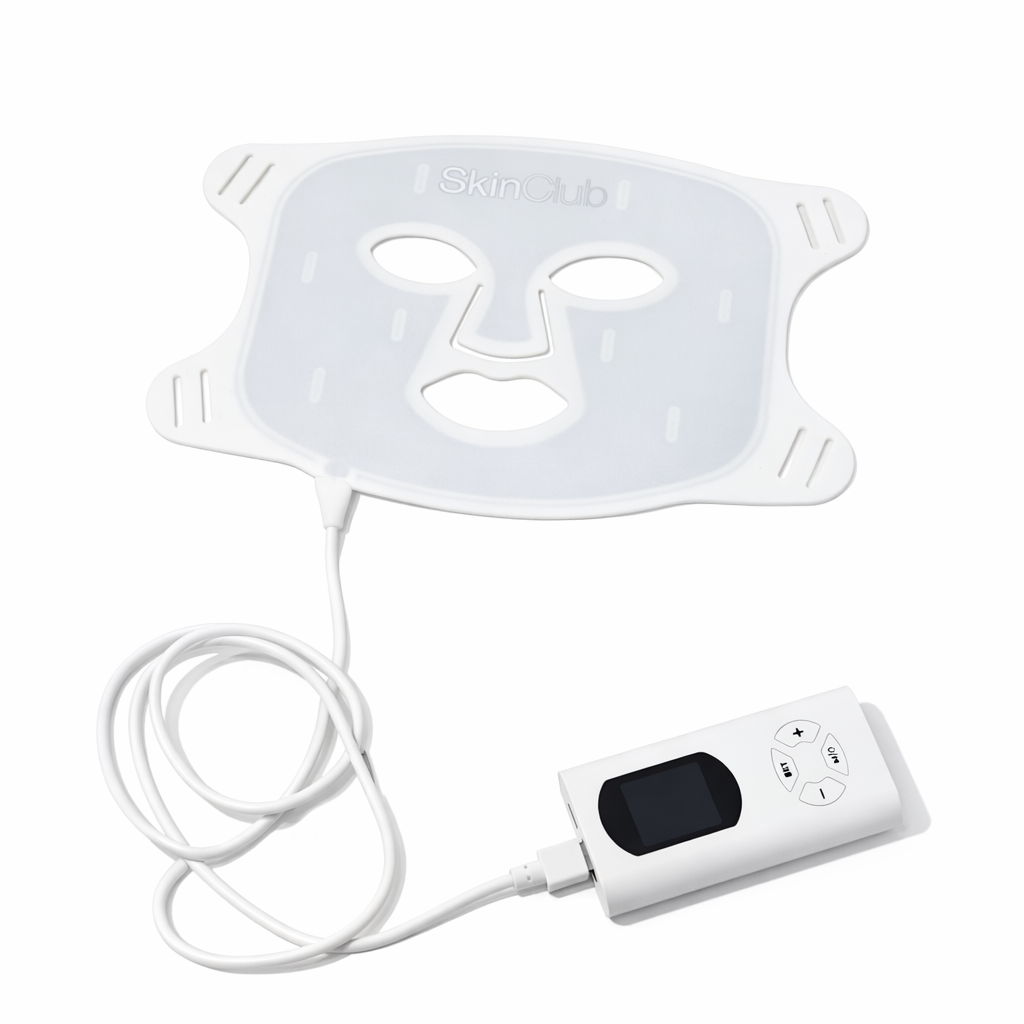 SkinClub LED Lysmaske