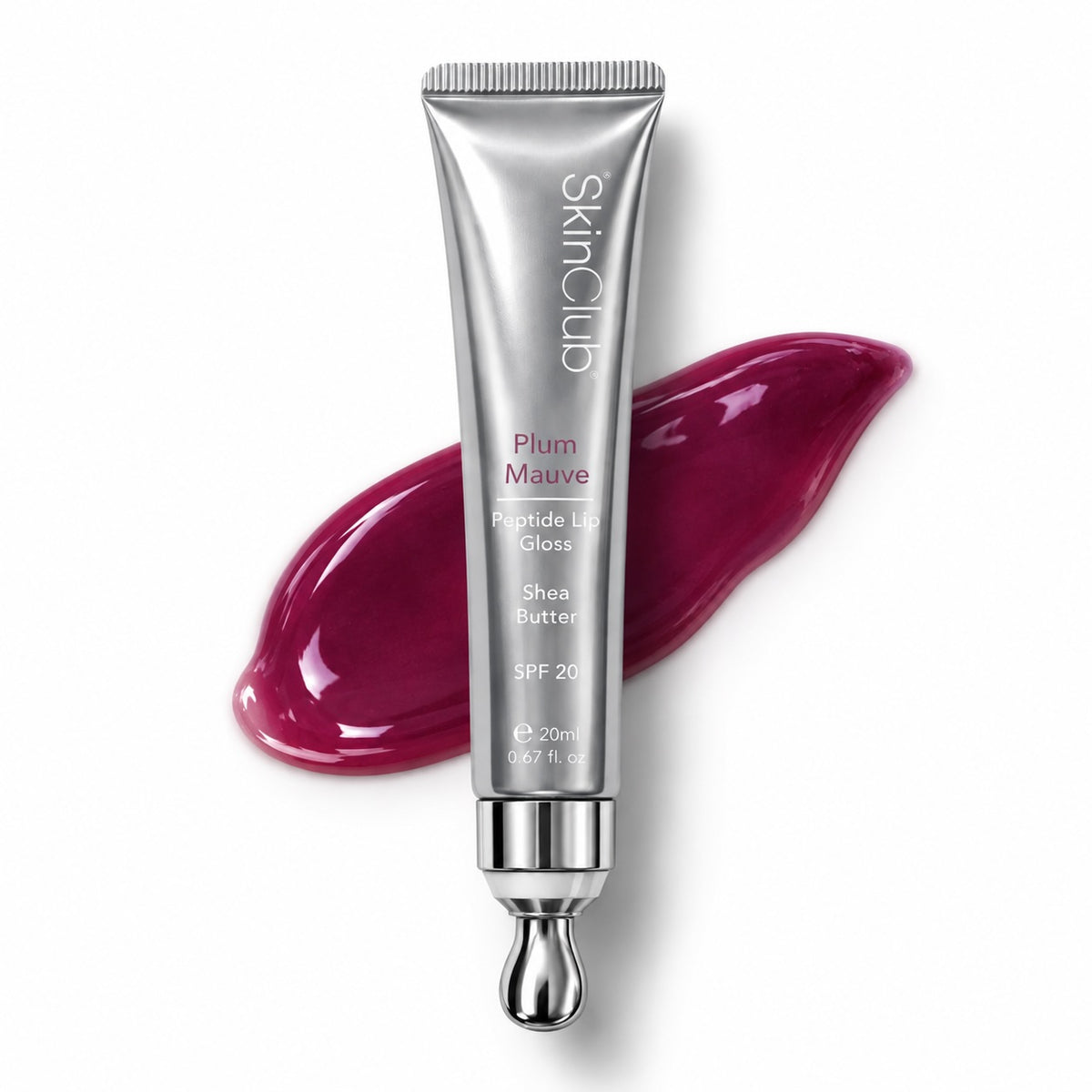 Plum Mauve Peptide Lip Gloss 20 ml.