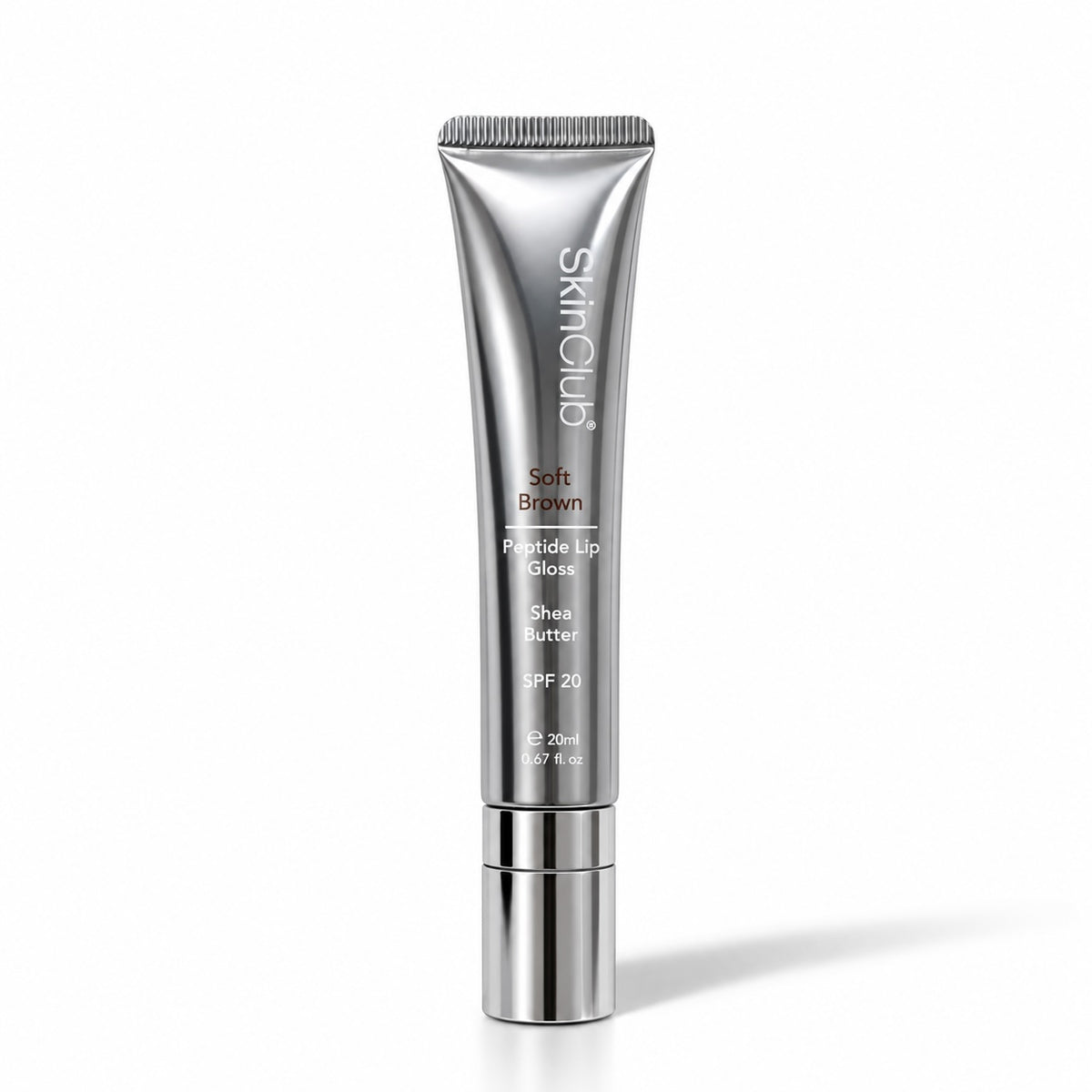 Soft Brown Peptide Lip Gloss 20 ml.