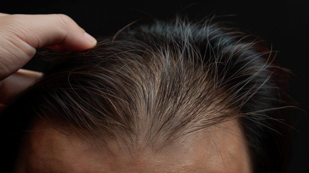 SMP behandling Scalp micropigmentation mod hårtab mænd kvinder Kolding